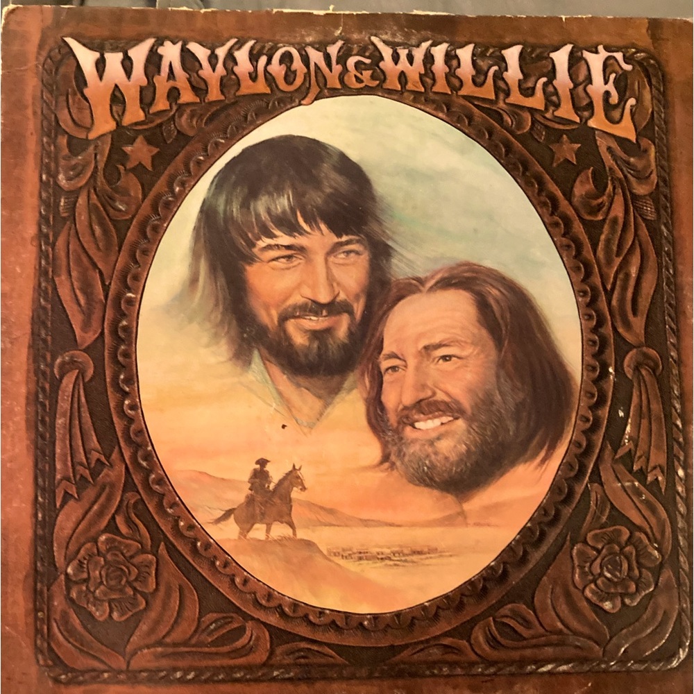 Vintage 331/3 WAYLON & WILLIE ALBUM